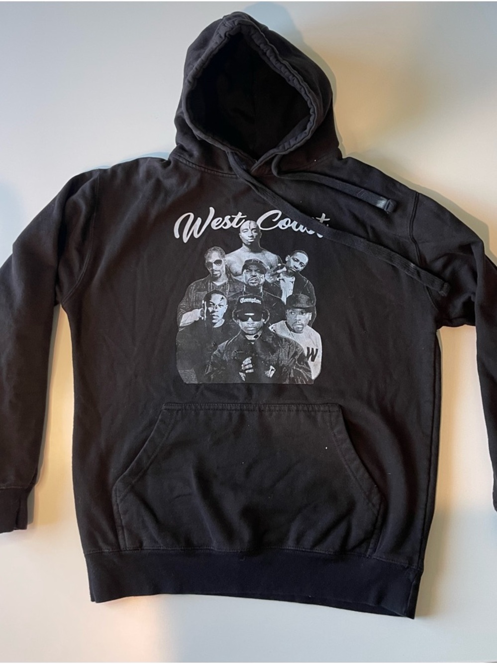 Old School West Coast Rap Hoodie Men’s Medium